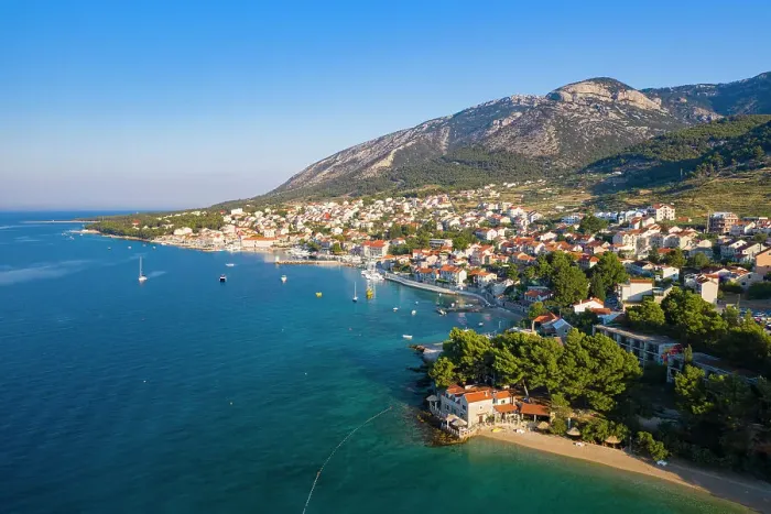 Framed Print : Bol, Brac, Damatia, Adriatic Coast, Croatia Framed Print : Bol, Brac, Damatia, Adriatic Coast, Croatia