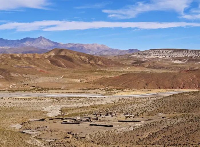 Framed Print : Bolivia, Potosi Department, Landscape of the Sur Lipez Province Framed Print : Bolivia, Potosi Department, Landscape of the Sur Lipez Province