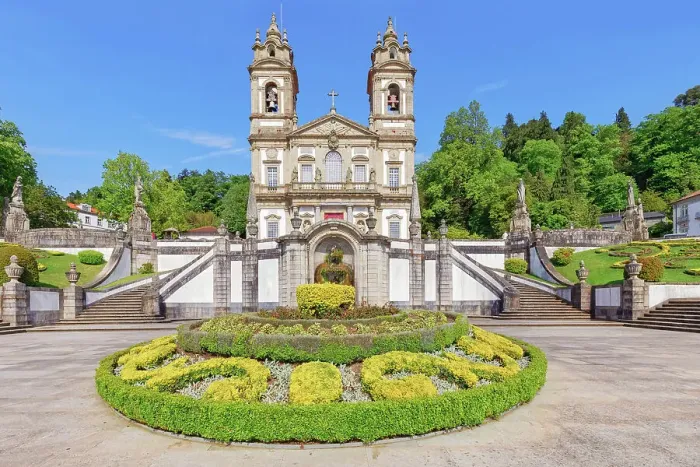 Framed Print : Bom Jesus do Monte santuary, Braga, Minho Province, Portugal Framed Print : Bom Jesus do Monte santuary, Braga, Minho Province, Portugal