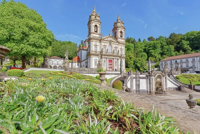 Framed Print : Bom Jesus do Monte santuary, Braga, Minho Province, Portugal Framed Print : Bom Jesus do Monte santuary, Braga, Minho Province, Portugal