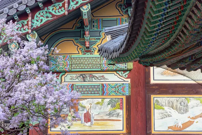 Framed Print : Bongeunsa temple, Gangnam, Seoul, South Korea Framed Print : Bongeunsa temple, Gangnam, Seoul, South Korea