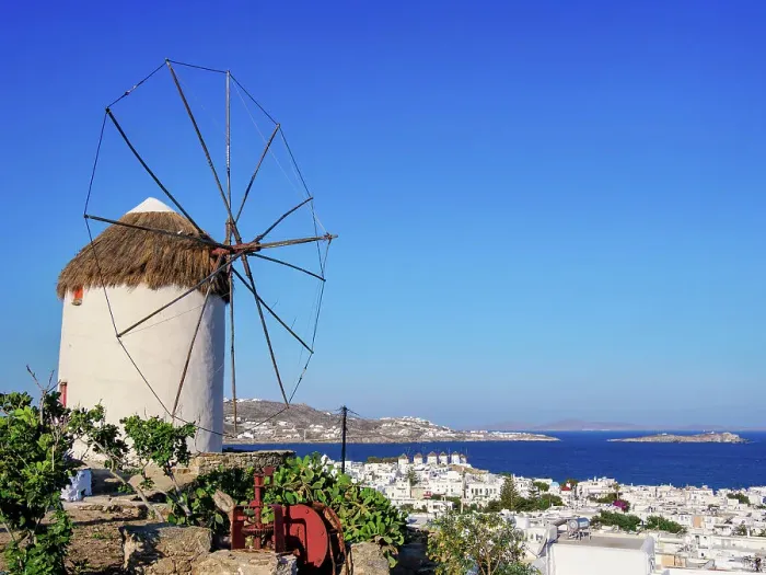 Framed Print : Boni's Windmill, Chora, Mykonos Town, Mykonos Island, Cyclades, Greece Framed Print : Boni's Windmill, Chora, Mykonos Town, Mykonos Island, Cyclades, Greece