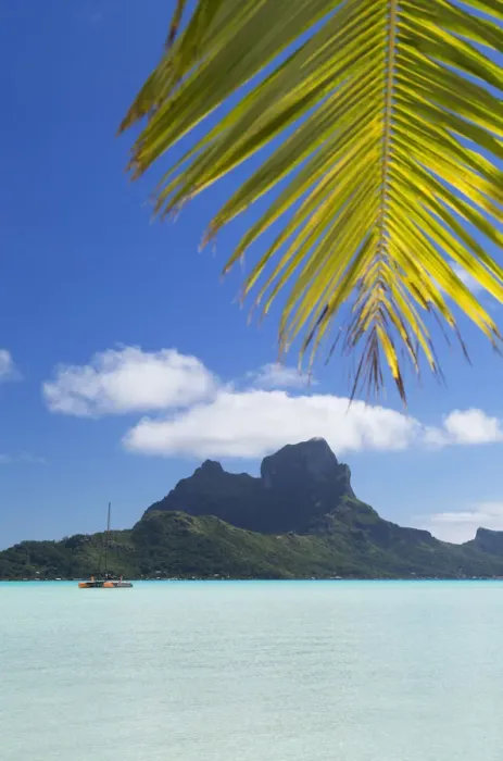 Framed Print : Bora Bora, Society Islands, French Polynesia Framed Print : Bora Bora, Society Islands, French Polynesia