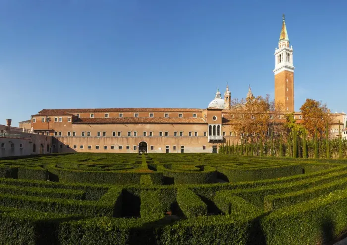 Framed Print : The Borges Labyrinth in San Giorgio Maggiore, Venice, Veneto, Italy Framed Print : The Borges Labyrinth in San Giorgio Maggiore, Venice, Veneto, Italy