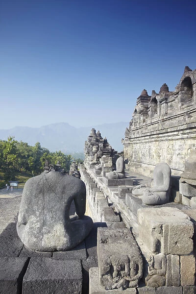 Borobudur Temple (UNESCO World Heritage Site), Java, Indonesia