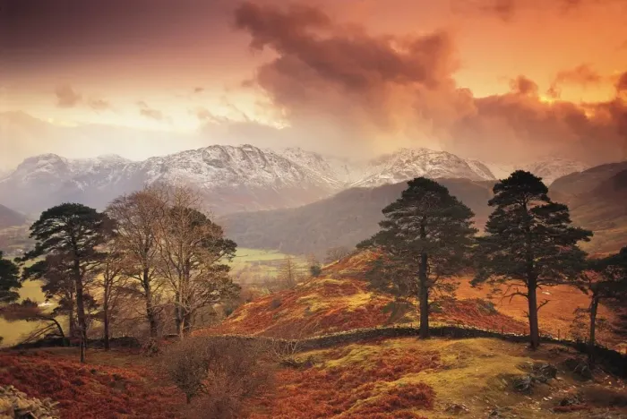 Framed Print : Borrowdale, Lake District, Cumbria, England Framed Print : Borrowdale, Lake District, Cumbria, England