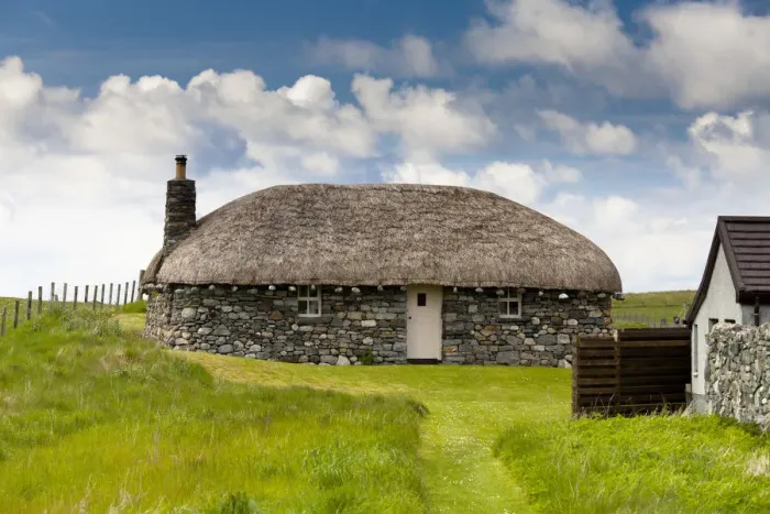 Framed Print : Borvemor Blackhouse, Isle of Harris, Outer Hebrides, Scotland Framed Print : Borvemor Blackhouse, Isle of Harris, Outer Hebrides, Scotland