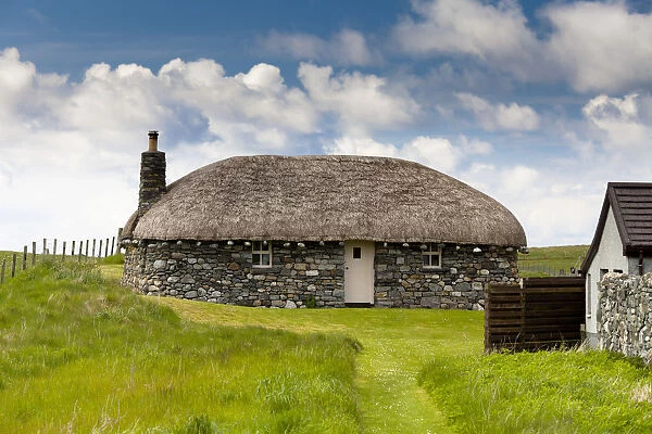 Borvemor Blackhouse, Isle of Harris, Outer Hebrides, Scotland