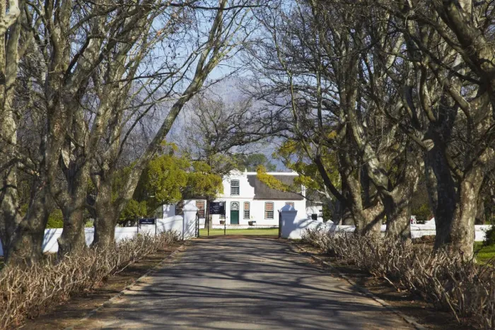 Framed Print : Boschendal Wine Estate, Franschhoek, Western Cape, South Africa