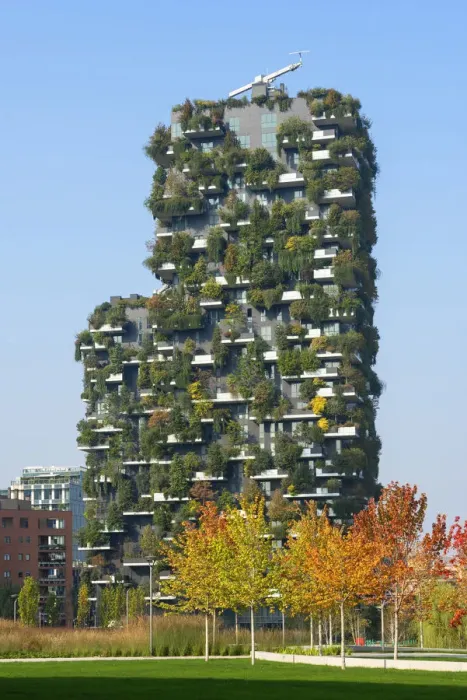 Framed Print : Bosco verticale building, Milan, Lombardy, Italy Framed Print : Bosco verticale building, Milan, Lombardy, Italy