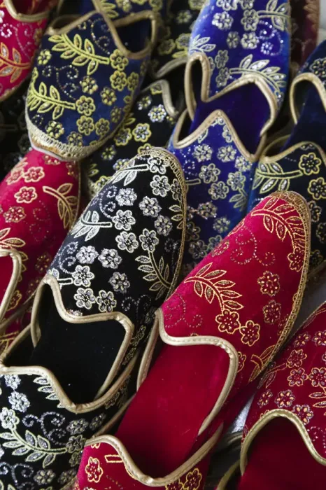 Framed Print : Bosnia and Herzegovina, Mostar, Old Town Mostar Market, Slippers Framed Print : Bosnia and Herzegovina, Mostar, Old Town Mostar Market, Slippers