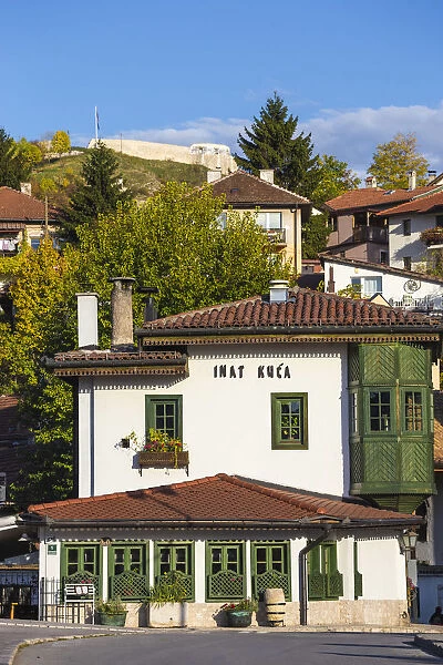 Bosnia and Herzegovina, Sarajevo, Inat Kuca traditional Bosnian Restaurant