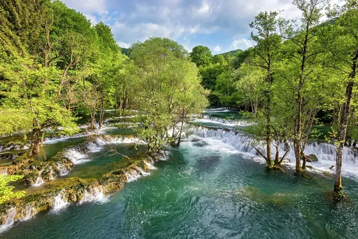 Framed Print : Bosnia Herzegovina, Una National Park, Una river Framed Print : Bosnia Herzegovina, Una National Park, Una river