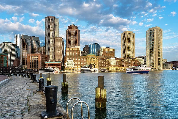 Boston Harbor, Boston, Massachusetts, USA