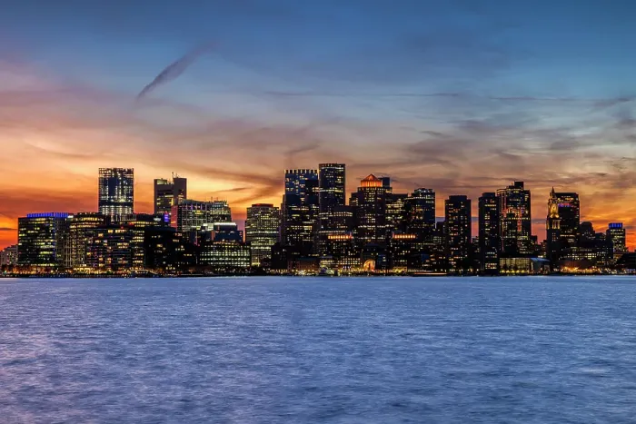 Framed Print : Boston skyline, Boston, Massachusetts, USA Framed Print : Boston skyline, Boston, Massachusetts, USA