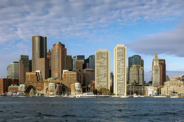 Framed Print : Boston skyline, Boston, Massachusetts, USA Framed Print : Boston skyline, Boston, Massachusetts, USA