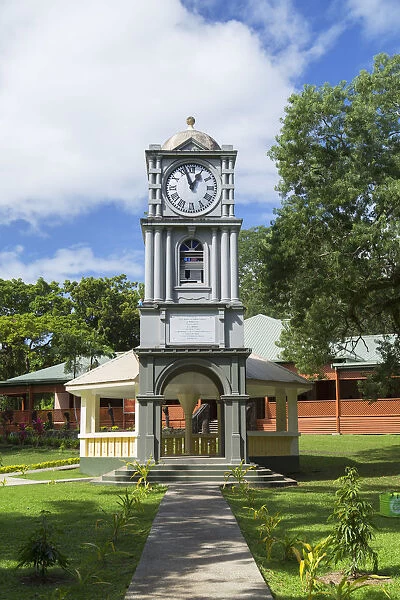 Botanic Gardens Clock Tower, Suva, Viti Levu, Fiji