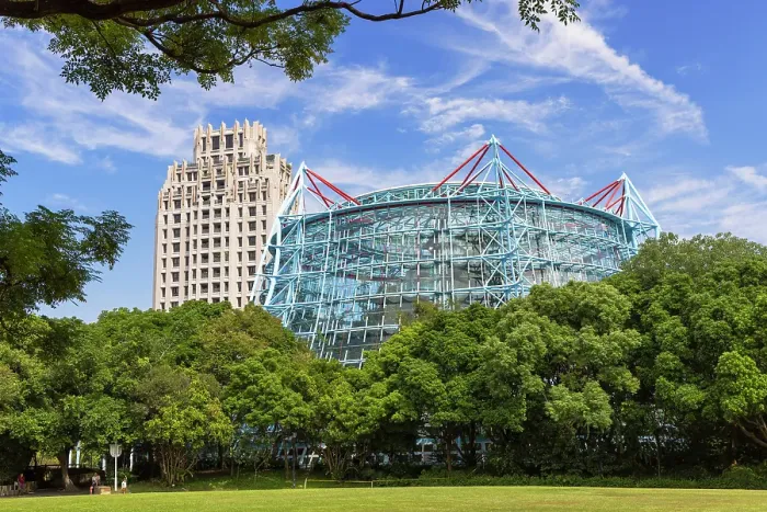 Framed Print : Botanical Garden of National Museum of National Science, Taichung, Taiwan Framed Print : Botanical Garden of National Museum of National Science, Taichung, Taiwan