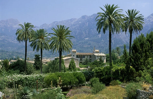 Botanical garden, Soller, Majorca, the Balearic Islands, Spain