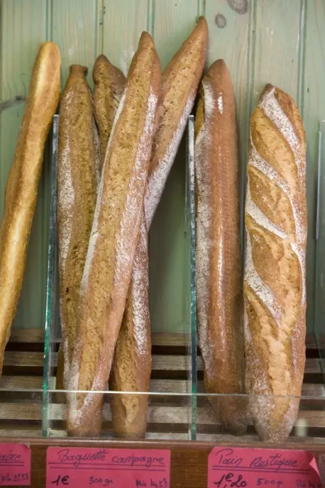 Framed Print : Boulangerie, Sarlat, Dordogne, France, France
