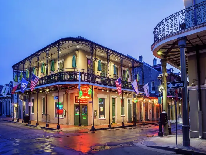 Framed Print : Bourbon Street, the morning after Party night at 5:30 am, French Quarter, New Orleans, Louisiana, USA Framed Print : Bourbon Street, the morning after Party night at 5:30 am, French Quarter, New Orleans, Louisiana, USA