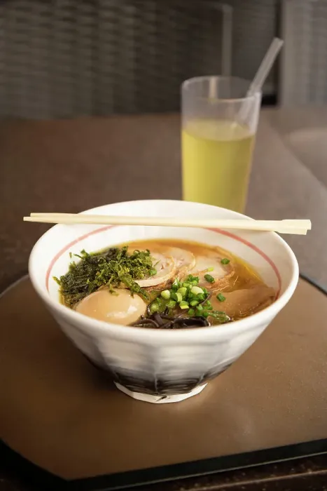 Framed Print : Bowl of Ramen Noodles, Singapore, Asia