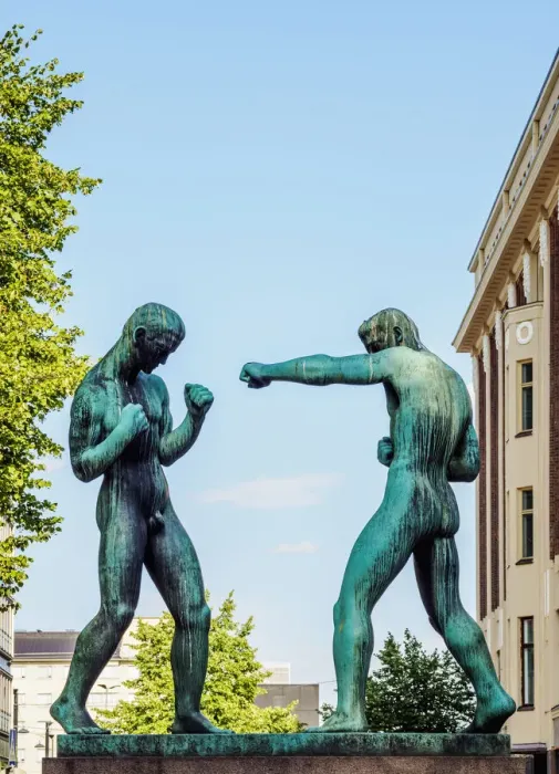 Framed Print : The Boxers Statue at the Psivuori Park, Helsinki, Uusimaa County, Finland Framed Print : The Boxers Statue at the Psivuori Park, Helsinki, Uusimaa County, Finland