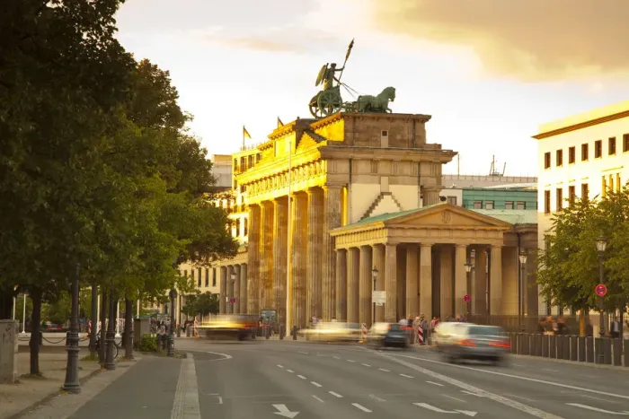Framed Print : Brandenburg Gate, Platz des 18 Marz 1848, Berlin, Germany Framed Print : Brandenburg Gate, Platz des 18 Marz 1848, Berlin, Germany