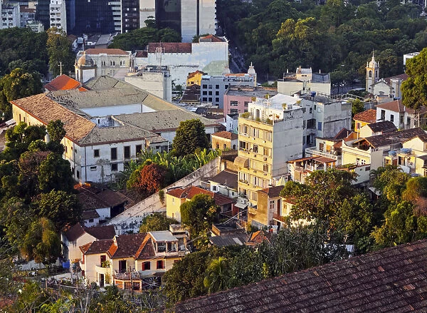 Brazil, City of Rio de Janeiro, Santa Teresa Neighbourhood with the Convento de Santa