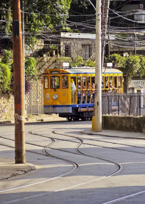 Framed Print : Brazil, City of Rio de Janeiro, The Santa Teresa Tram Framed Print : Brazil, City of Rio de Janeiro, The Santa Teresa Tram