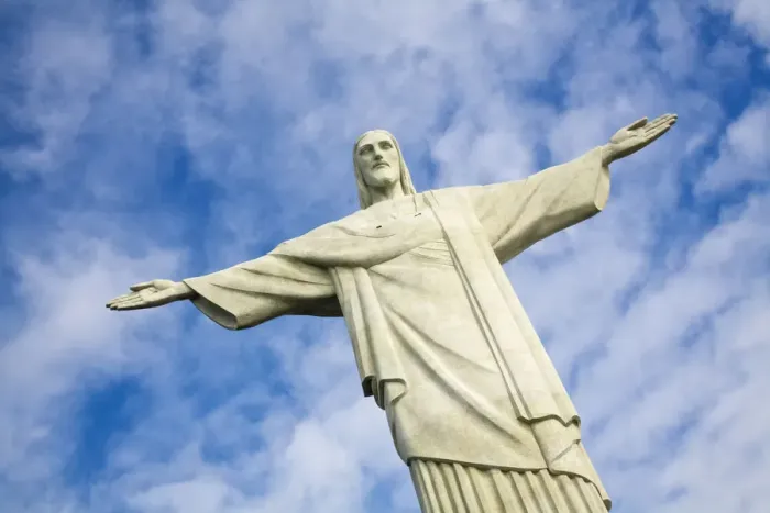 Framed Print : Brazil, Rio De Janeiro, Cosme Velho, Christ The Redeemer Statue atop Cocovado Framed Print : Brazil, Rio De Janeiro, Cosme Velho, Christ The Redeemer Statue atop Cocovado