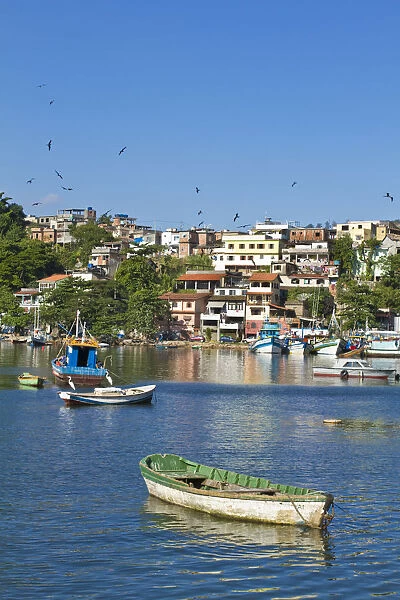 Brazil, Rio De Janeiro, Niteroi, Jurujuba fishing village
