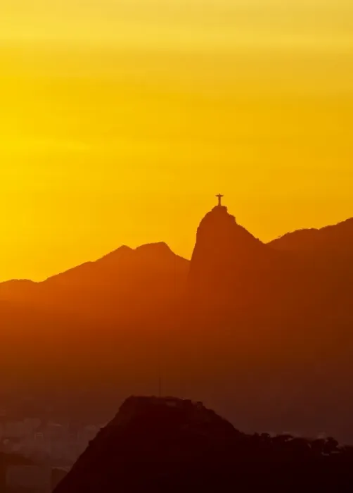 Framed Print : Brazil, State of Rio de Janeiro, Christ the Redeemer on top of the Corcovado Mountain Framed Print : Brazil, State of Rio de Janeiro, Christ the Redeemer on top of the Corcovado Mountain