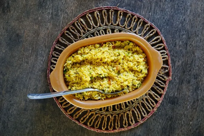 Framed Print : Brazil, vegetarian risotto Framed Print : Brazil, vegetarian risotto