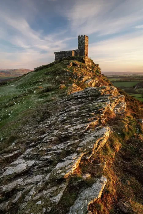 Framed Print : Brentor Church on the summit of Brent Tor in Dartmoor National Park, Devon, England. Winter (December) 2022 Framed Print : Brentor Church on the summit of Brent Tor in Dartmoor National Park, Devon, England. Winter (December) 2022