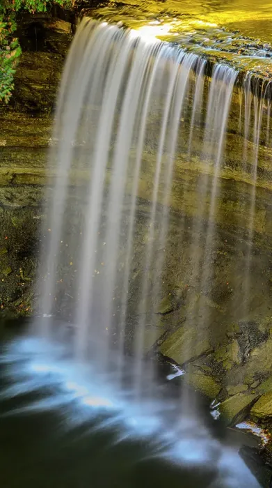 Framed Print : Bridal Veil Falls, Kagawong, Ontario, Canada Framed Print : Bridal Veil Falls, Kagawong, Ontario, Canada