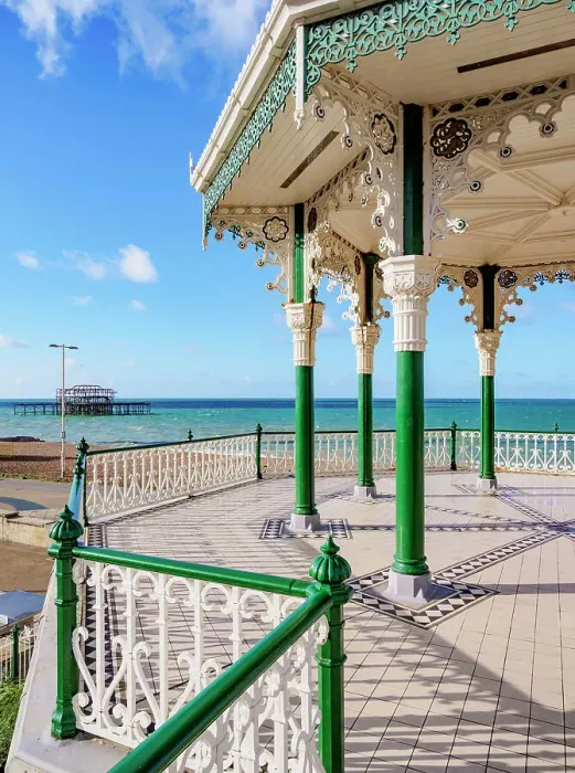 Framed Print : Brighton Beach Bandstand, City of Brighton and Hove, East Sussex, England, United Kingdom Framed Print : Brighton Beach Bandstand, City of Brighton and Hove, East Sussex, England, United Kingdom