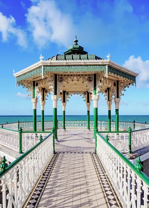 Framed Print : Brighton Beach Bandstand, City of Brighton and Hove, East Sussex, England, United Kingdom Framed Print : Brighton Beach Bandstand, City of Brighton and Hove, East Sussex, England, United Kingdom