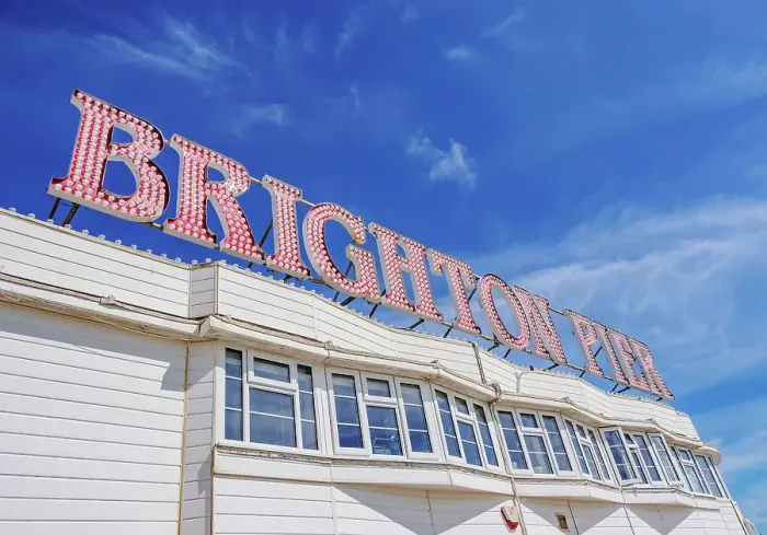Framed Print : Brighton Palace Pier, detailed view, City of Brighton and Hove, East Sussex, England, United Kingdom Framed Print : Brighton Palace Pier, detailed view, City of Brighton and Hove, East Sussex, England, United Kingdom