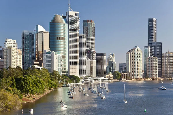 Brisbane skyline, Queensland, Australia