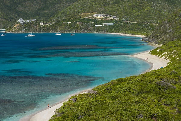 British Virgin Islands, Virgin Gorda, Pond Bay of Pond Bay and Savanah Bay Beach