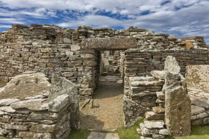 Framed Print : Broch of Gurness, Mainland, Orkney islands, Scotland, UK Framed Print : Broch of Gurness, Mainland, Orkney islands, Scotland, UK