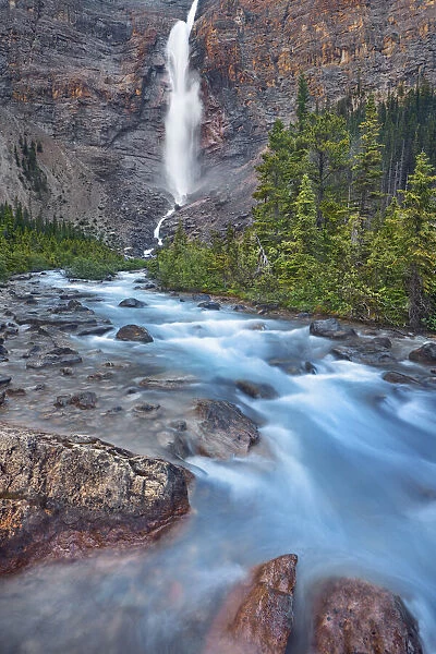 Brook near Takakkaw Falls - Canada, British Columbia, Yoho National Park