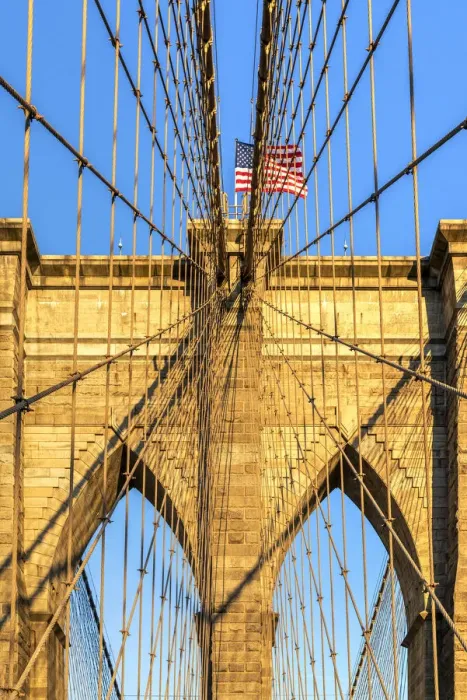 Framed Print : Brooklyn Bridge, Brooklyn, New York, USA Framed Print : Brooklyn Bridge, Brooklyn, New York, USA