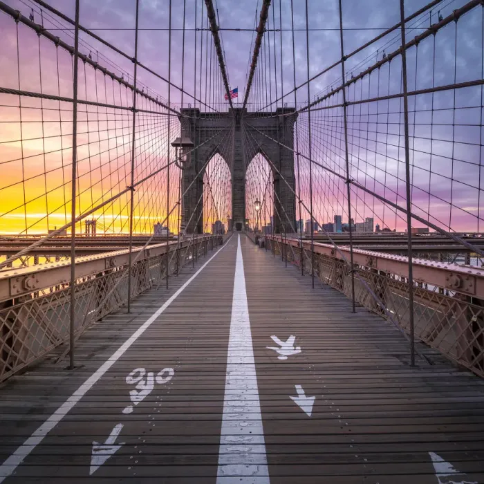 Framed Print : Brooklyn Bridge, Manhattan, New York, USA Framed Print : Brooklyn Bridge, Manhattan, New York, USA