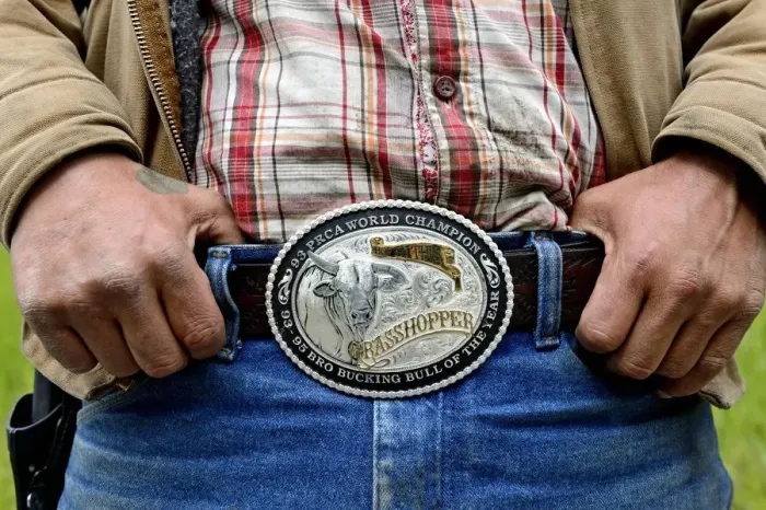 Framed Print : Buckle of a rodeo champions, Calgary, Alberta, Canada, North America Framed Print : Buckle of a rodeo champions, Calgary, Alberta, Canada, North America