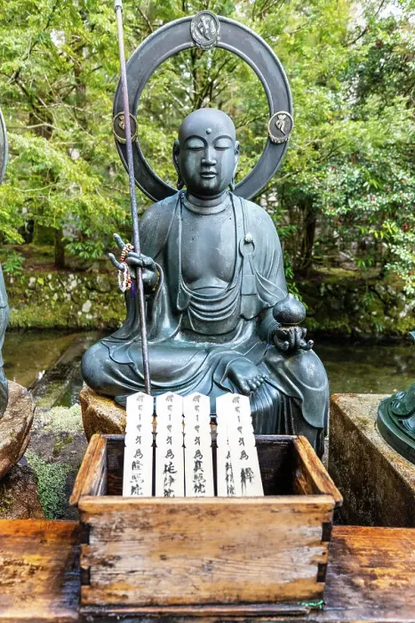 Framed Print : Buddha statue at Ekoin temple, Koya, Mount Koya, Kansai region, Honshu, Japan Framed Print : Buddha statue at Ekoin temple, Koya, Mount Koya, Kansai region, Honshu, Japan