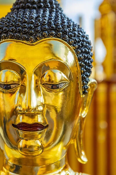 Buddha statue in Wat Phra That Doi Suthep, Chiang Mai, Northern Thailand, Thailand
