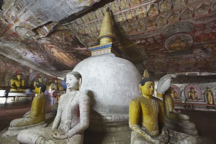 Framed Print : Buddha statues in Cave 2 of the Cave Temples (UNESCO World Heritage Site), Dambulla Framed Print : Buddha statues in Cave 2 of the Cave Temples (UNESCO World Heritage Site), Dambulla