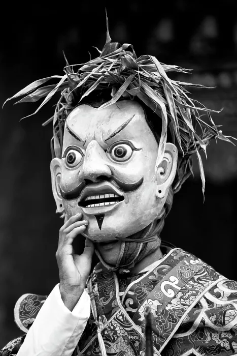 Framed Print : Buddhist monk wearing ancient wooden mask during a performance at the Wangdue Phodrang Tsechu, Wangdue Phodrang, Bhutan, Asia Framed Print : Buddhist monk wearing ancient wooden mask during a performance at the Wangdue Phodrang Tsechu, Wangdue Phodrang, Bhutan, Asia